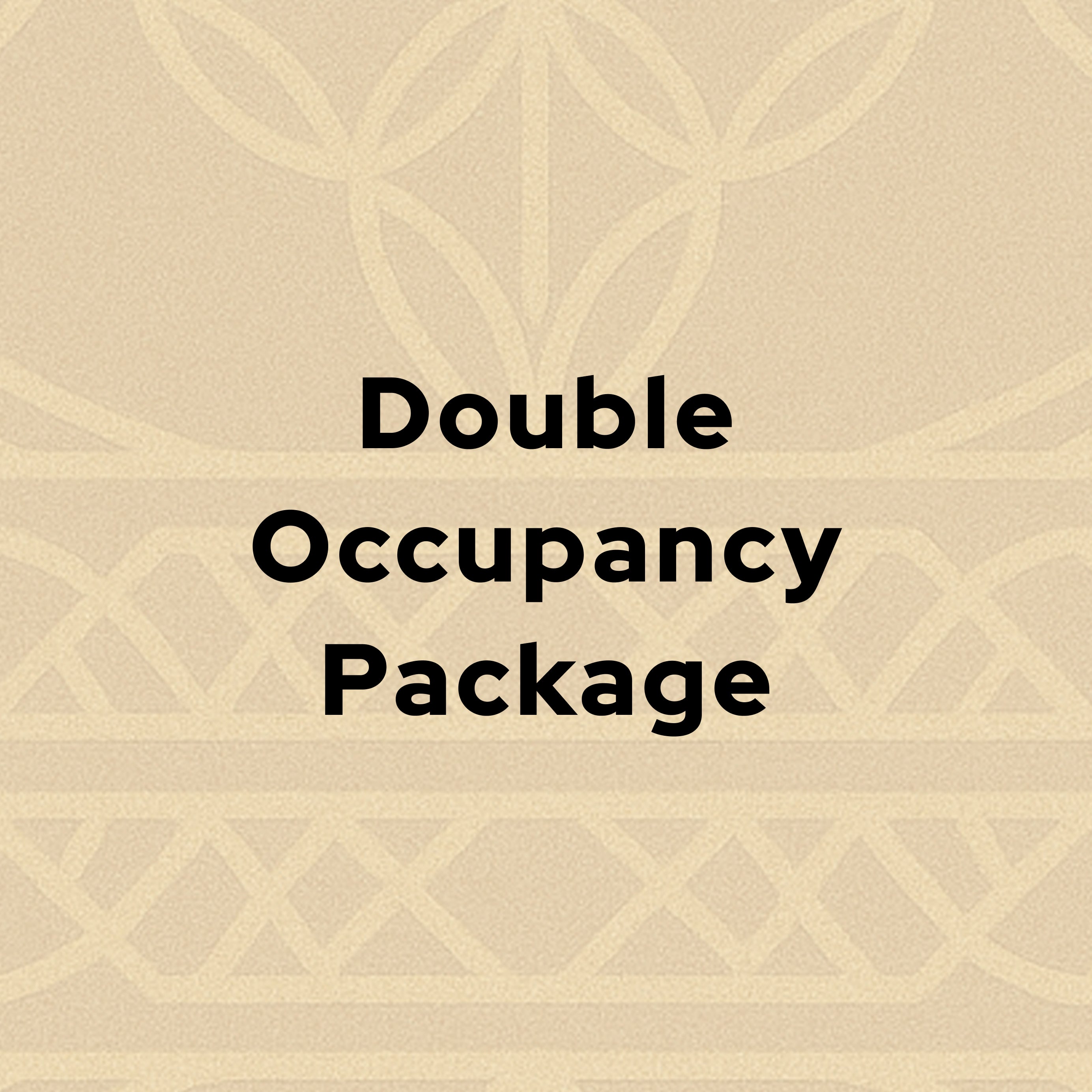 Double Occupancy Package