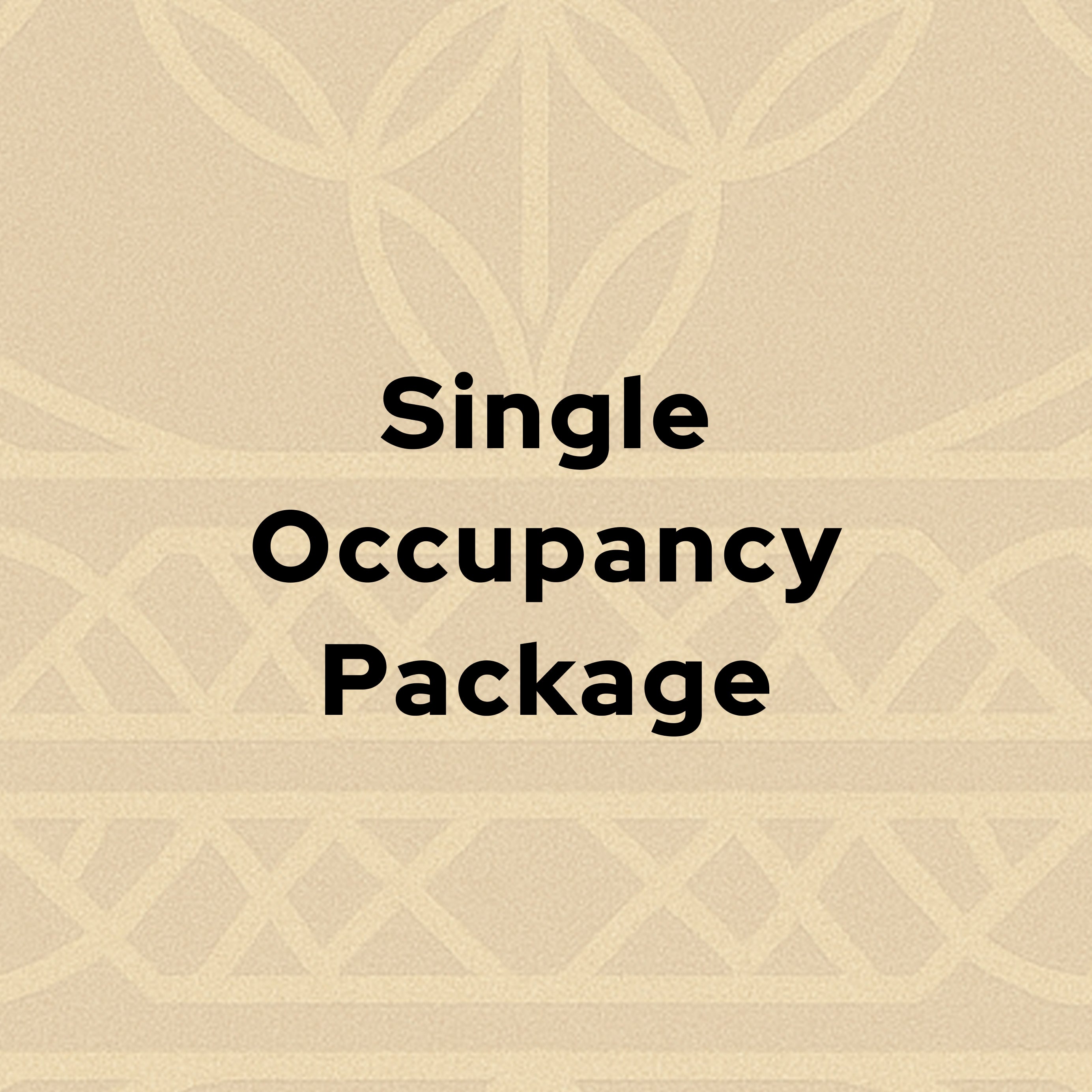 Single Occupancy Package – Ananse Travel & Tours